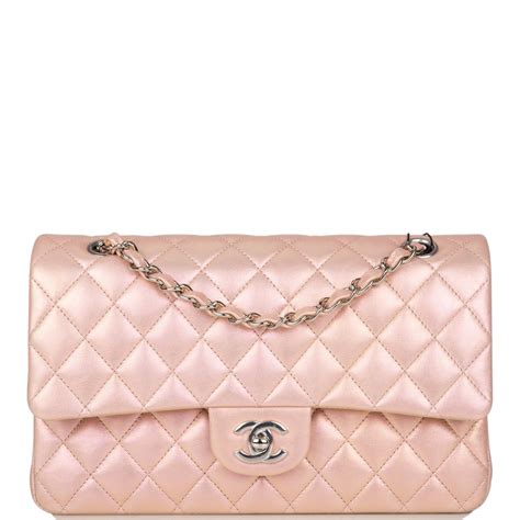 chanel iridescent bag pink|iridescent Chanel leather bags.